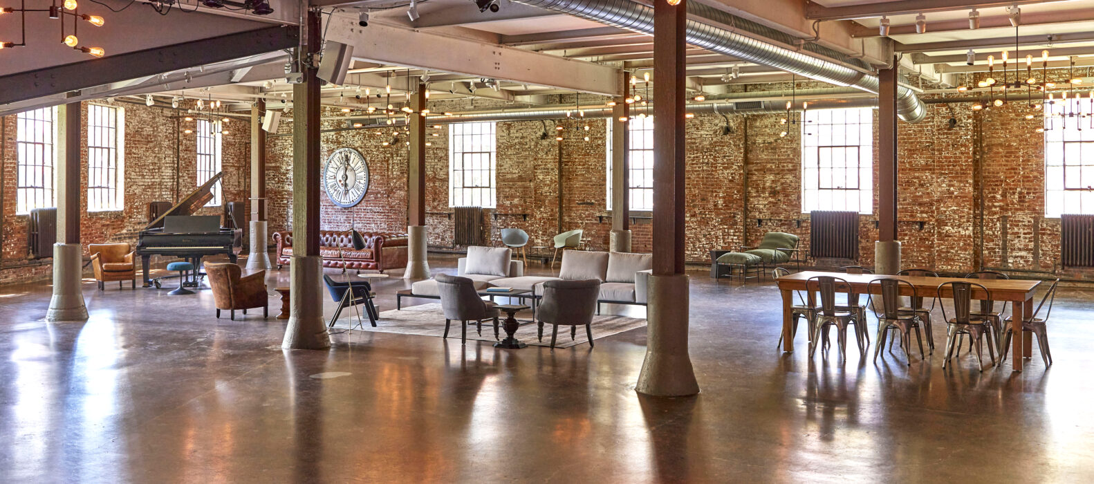 Incredible Industrial Loft with Office Space – 6oclockLOCATIONS